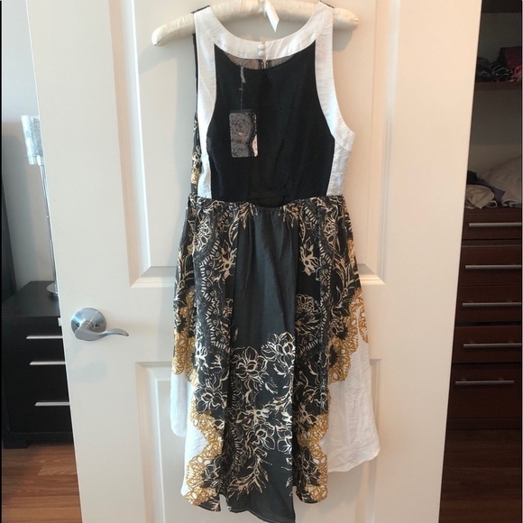 Free People Russian Plate Hugh Low Dress Open Back - Picture 11 of 16